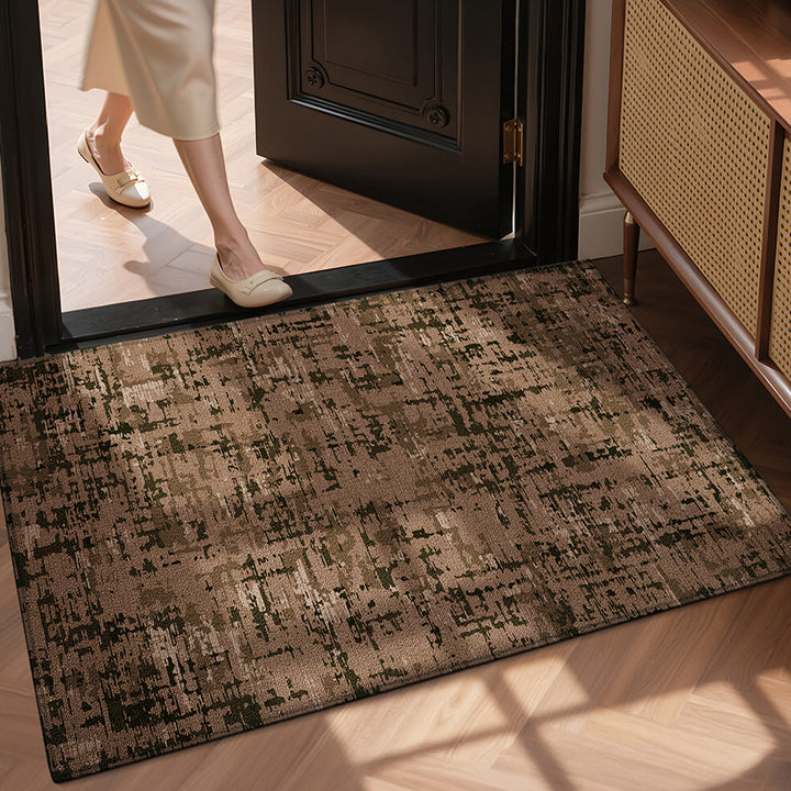 Plaid Pattern Welcome Mat Kalsten