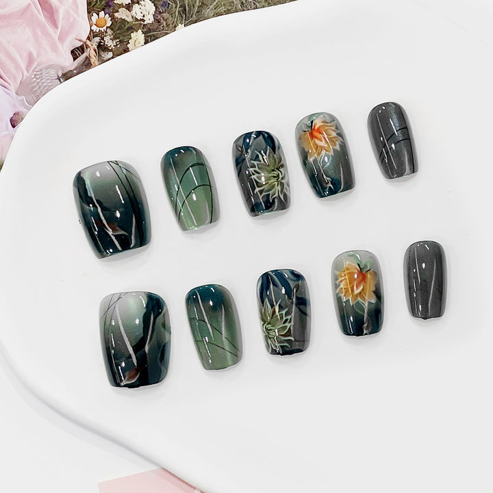 Creative and artistic nail art Kalsten