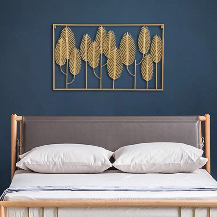 Decorative Leaf Wall Art Panel Kalsten