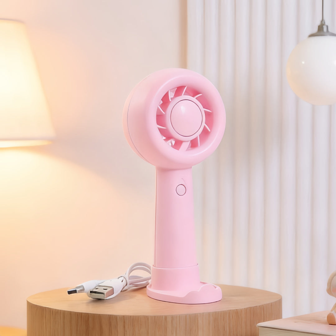 Women's Portable Hand Fan with Stepless Speed Control Kalsten