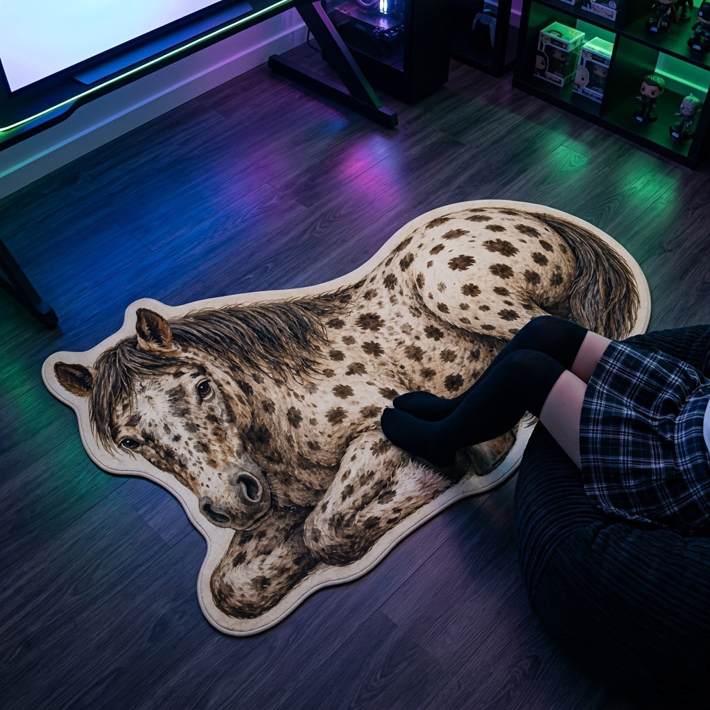 Cute Pig-Themed Area Mat