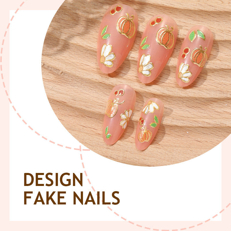 Elegant decorated artificial nail set Kalsten