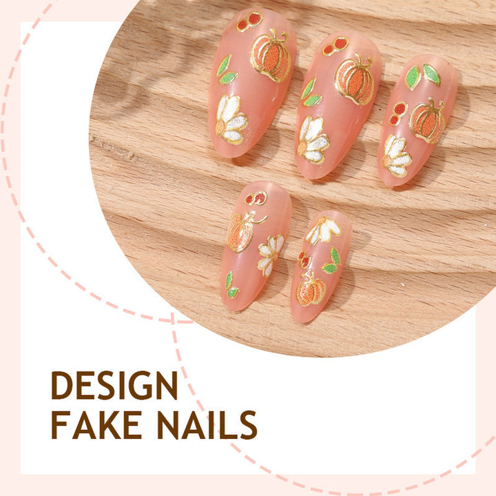 Elegant decorated artificial nail set Kalsten