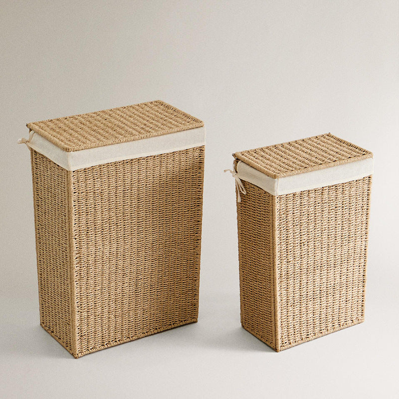 High-quality laundry basket made of natural wicker Kalsten