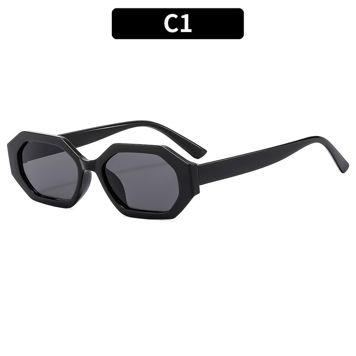 Elegant Oversized Geometric Sunglasses