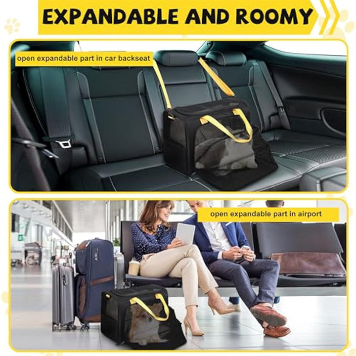 Pet carrier bag with breathable mesh Kalsten