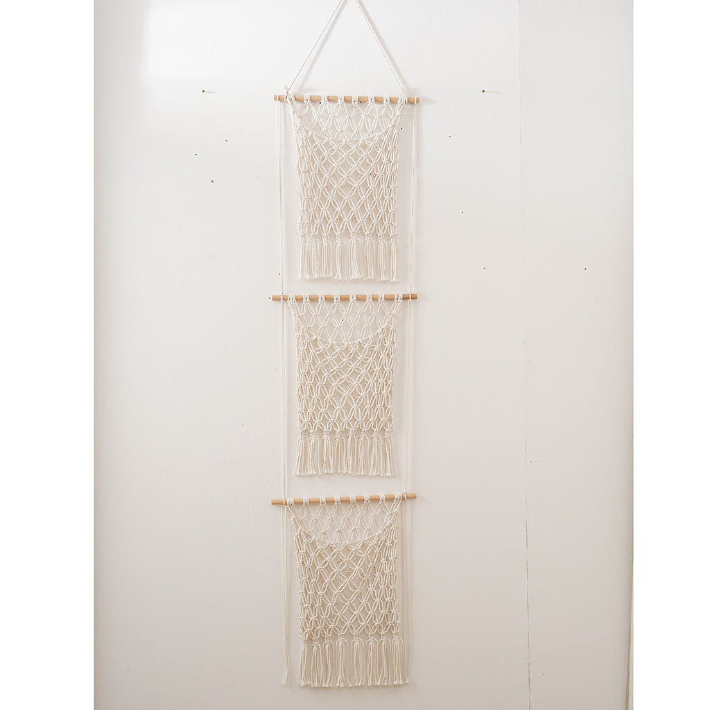Bohemian Macrame Wall Hanging with Fringes Kalsten