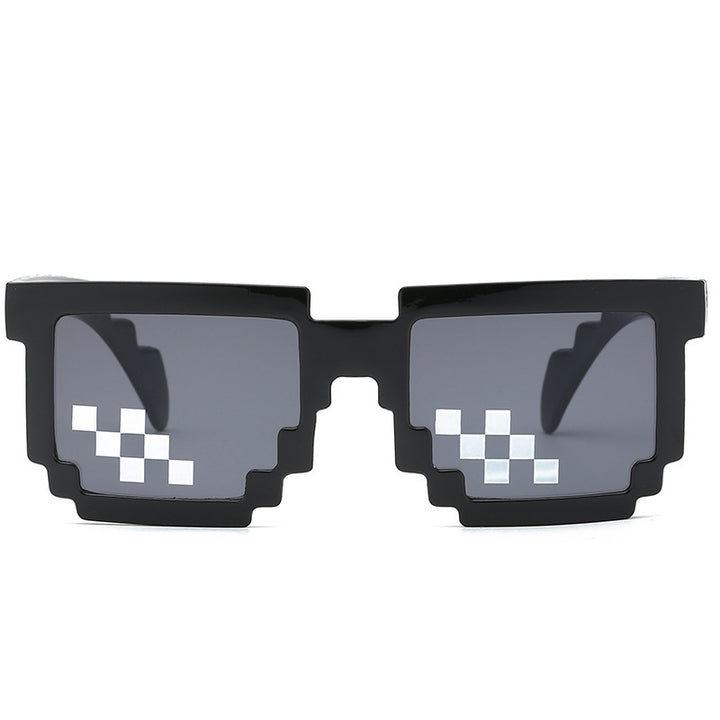 Women's eye-catching pixel-pattern sunglasses Kalsten