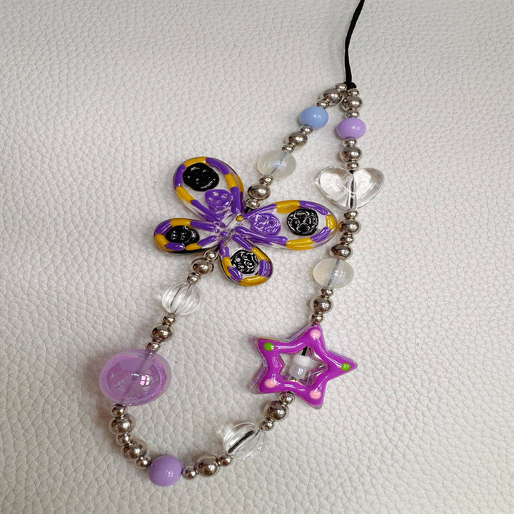 Beaded Butterfly and Star Accessory Kalsten