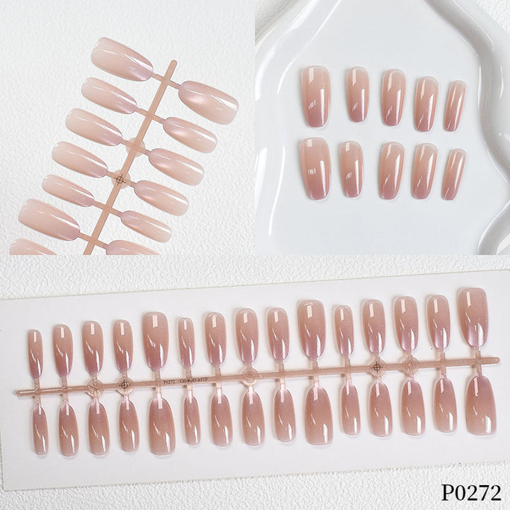 Ombre Glitter Press-On Nails Kalsten