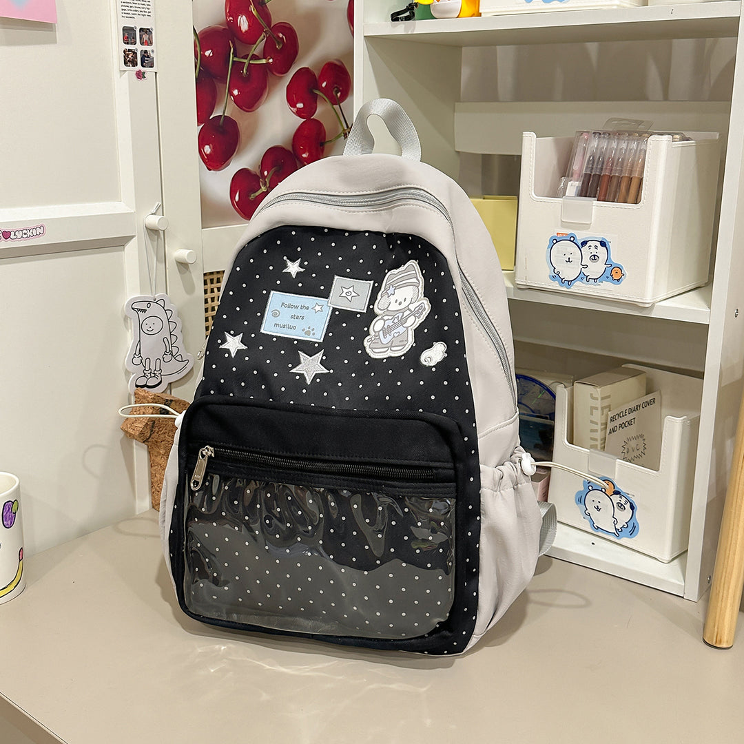 Fun-Themed Illustrated Backpack Kalsten