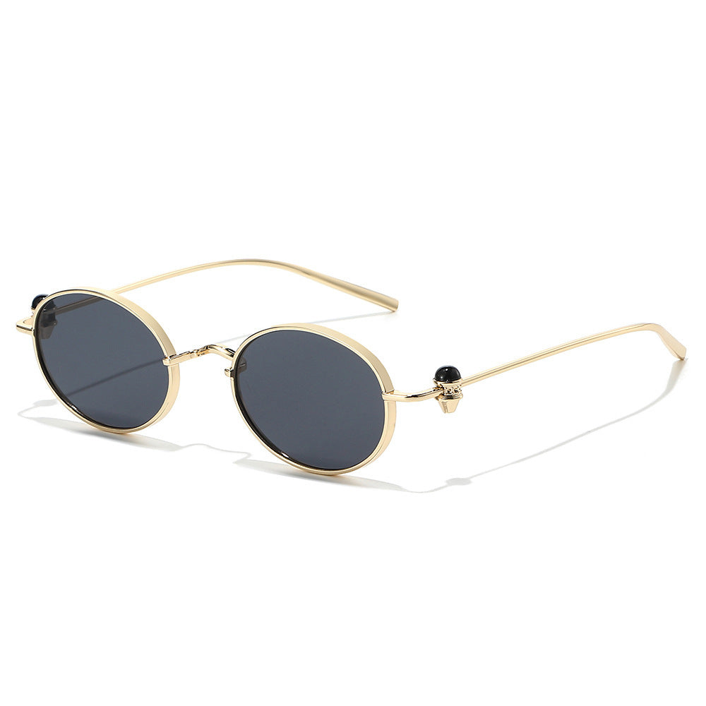 Geometric Stylish Round Sunglasses Kalsten
