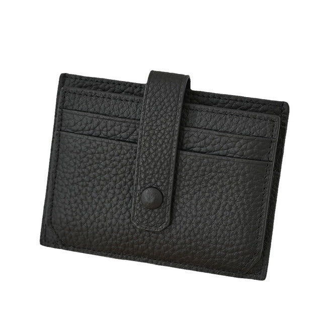 Premium Leather Snap Closure Cardholder Kalsten