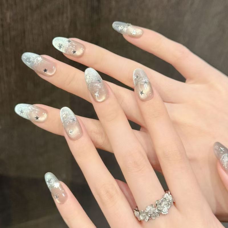 Premium Glitter Press-On Nail Tips Kalsten