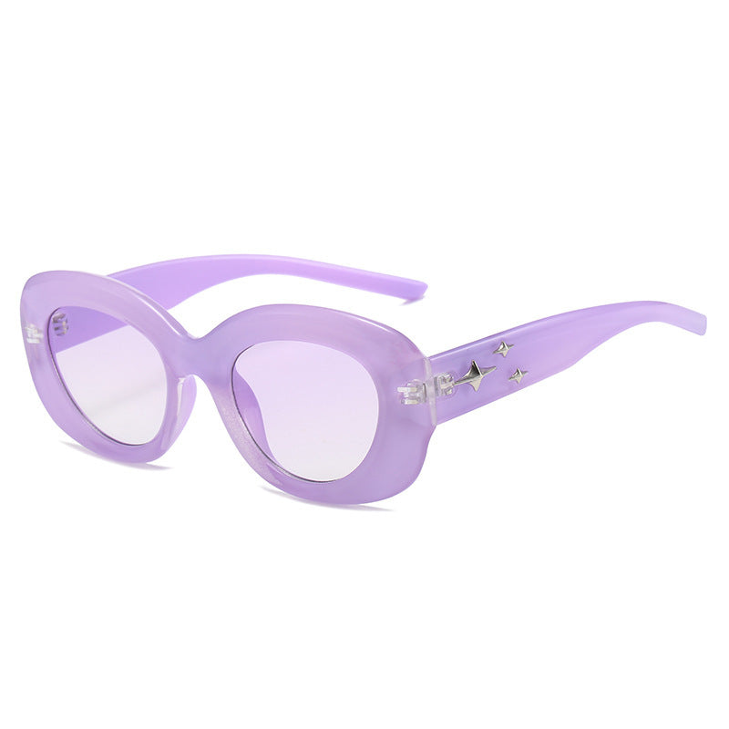 Stylish Oversized Shield Sunglasses Kalsten
