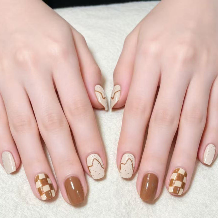 Chic Artistic Nail Design Kalsten