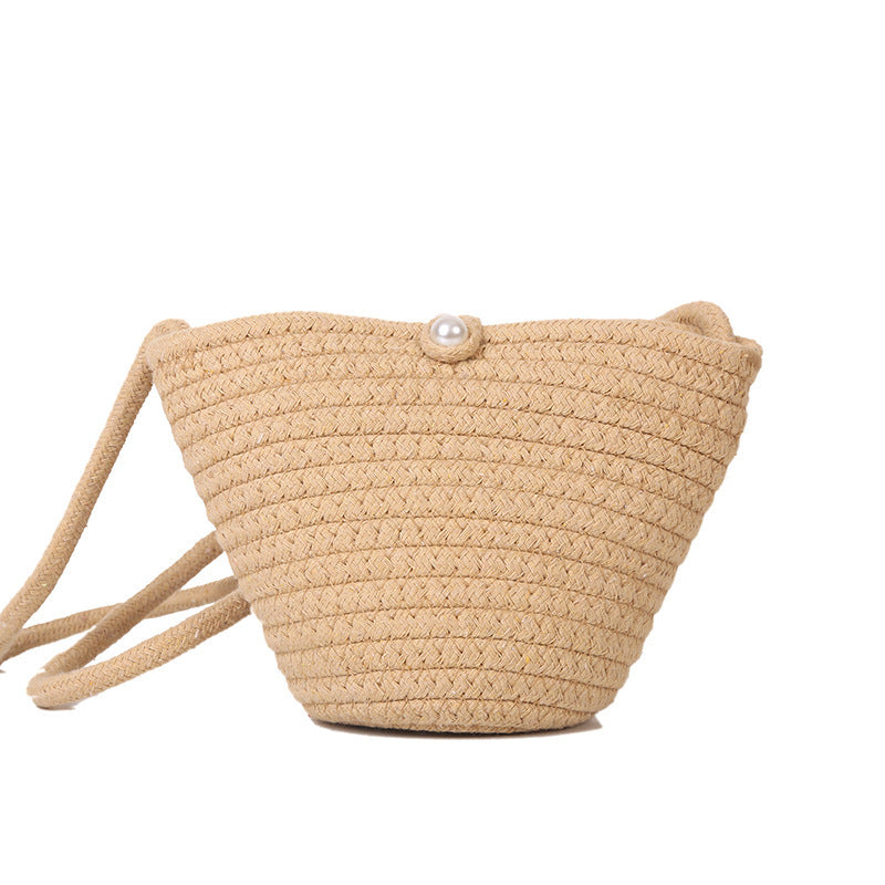 Woven Rope Shoulder Bag