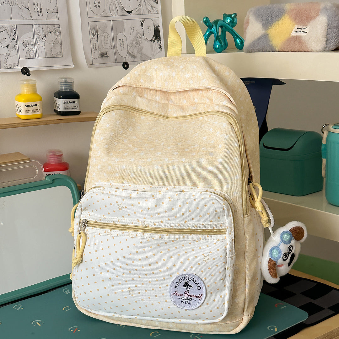 Cute Patterned School Backpack Kalsten