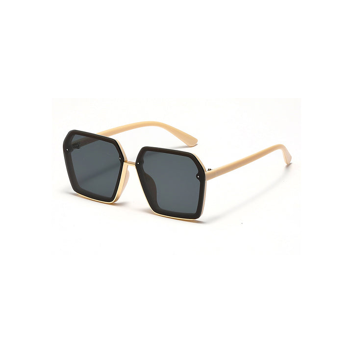Women's creative oversized sunglasses with unique geometry Kalsten