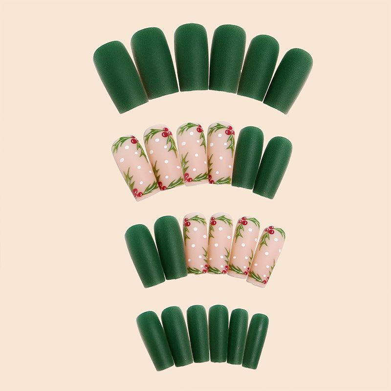 Artful Nail Tips with Botanical Motifs Kalsten