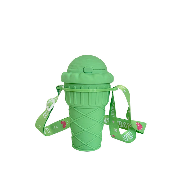 Women's Creative Ice Cream Cup Drinking Bottle Kalsten