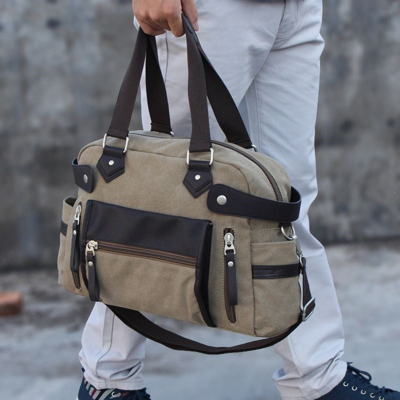 Shoulder bag with multiple compartments and comfortable carrying system Kalsten