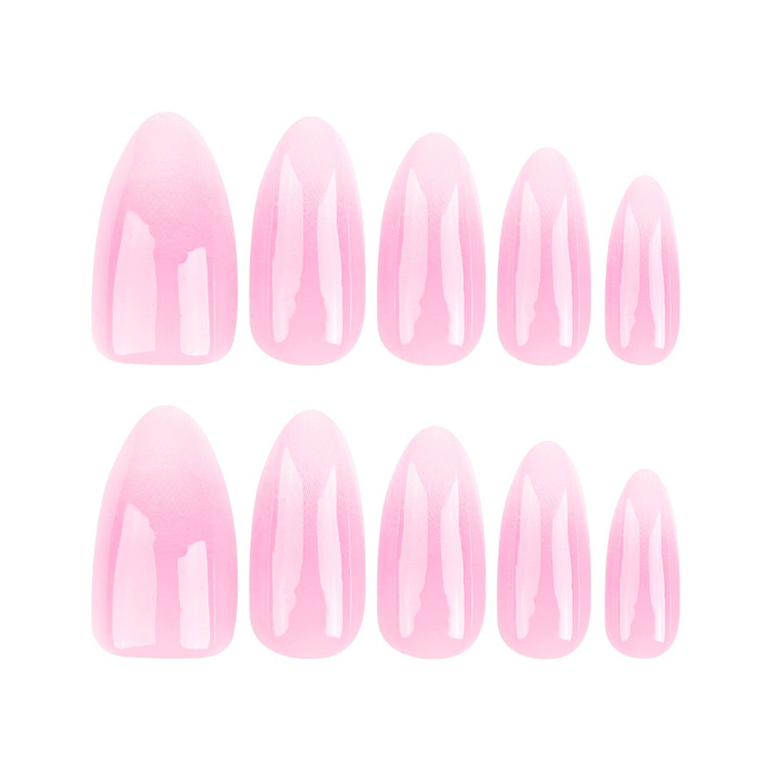 Artful Nail Extensions with Elegant Ombre Effect Kalsten