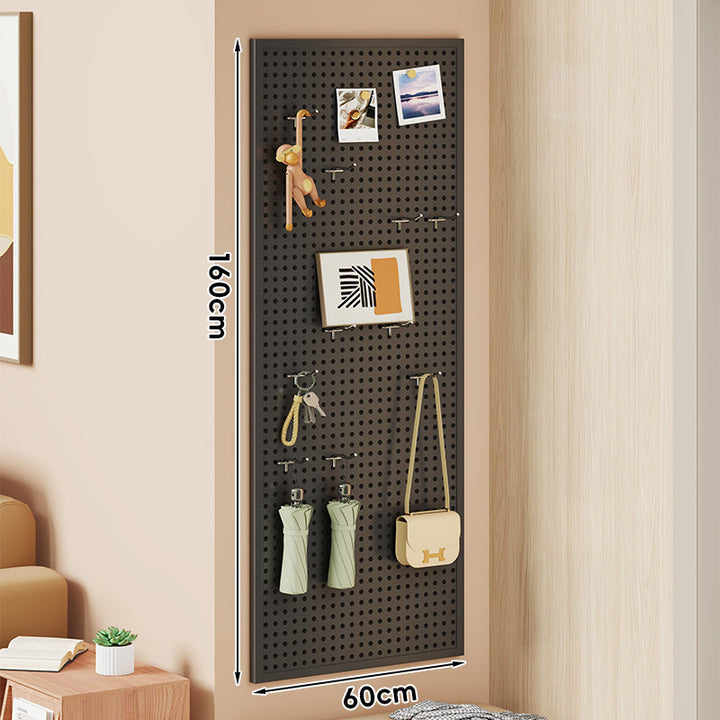 S-Shaped Offset Pegboard Utility Hooks with Support Post