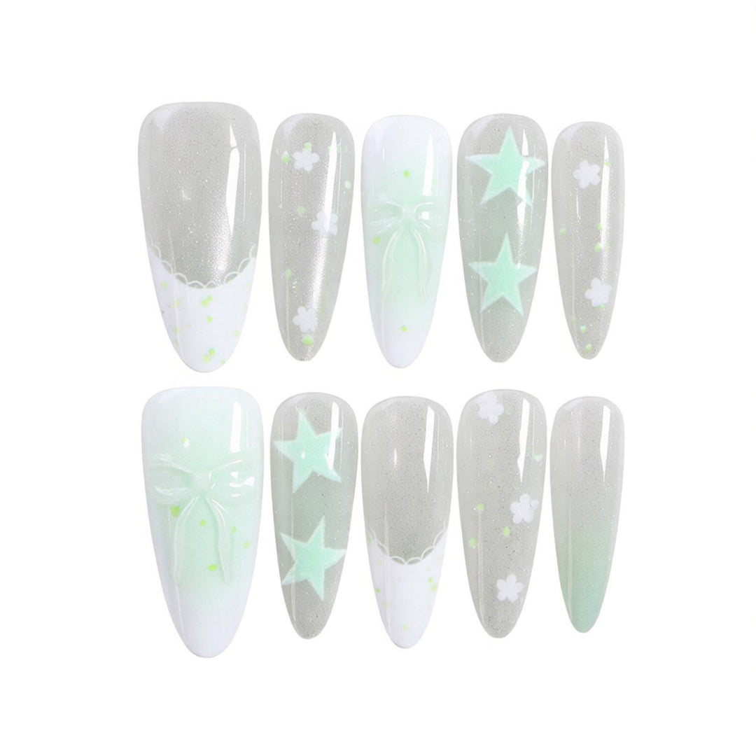 Artistic Fantasy Press-On Nail Art Kalsten