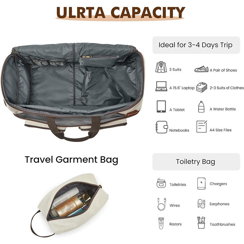 Premium Canvas Travel Duffle Bag Kalsten