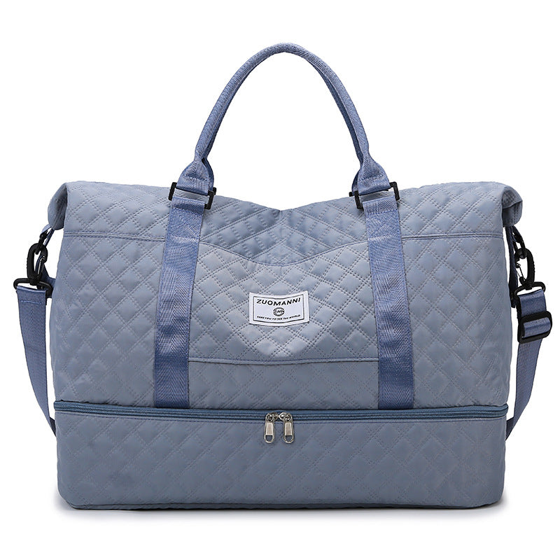 Stylish Quilted Travel Duffel Kalsten