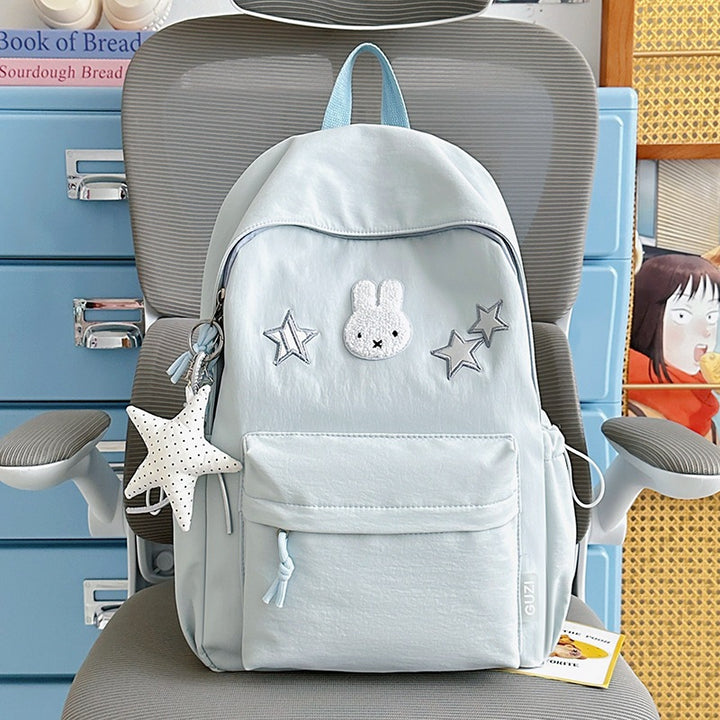 Cute Bunny-Embellished Backpack Kalsten