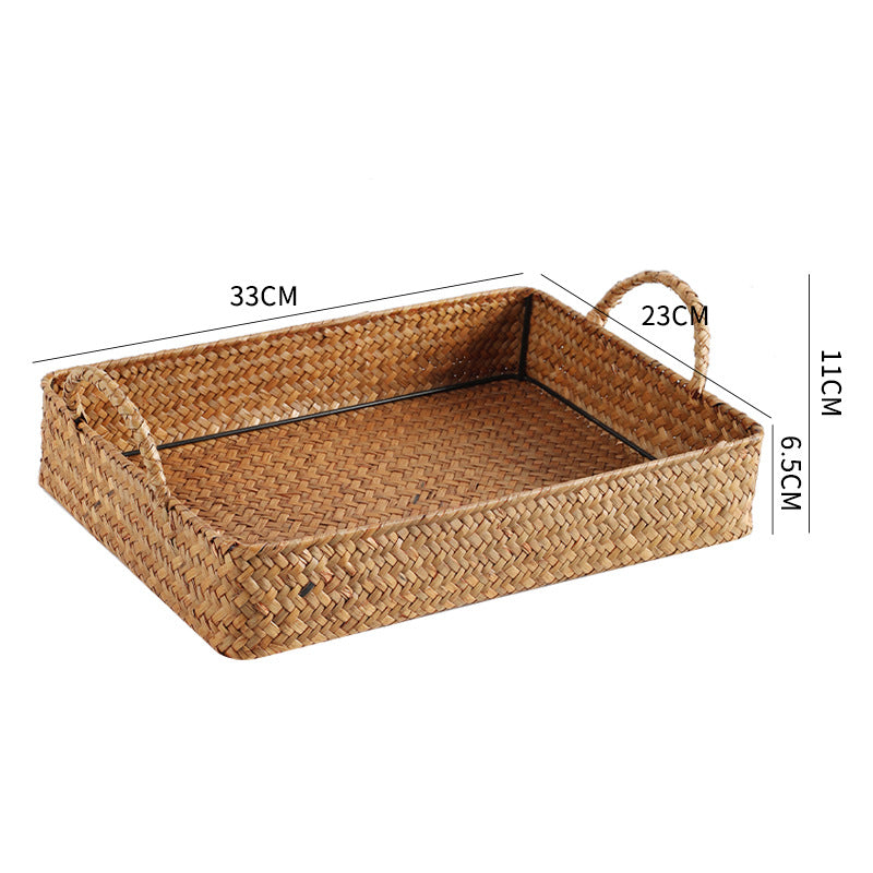Unisex Handwoven Serving Tray Kalsten