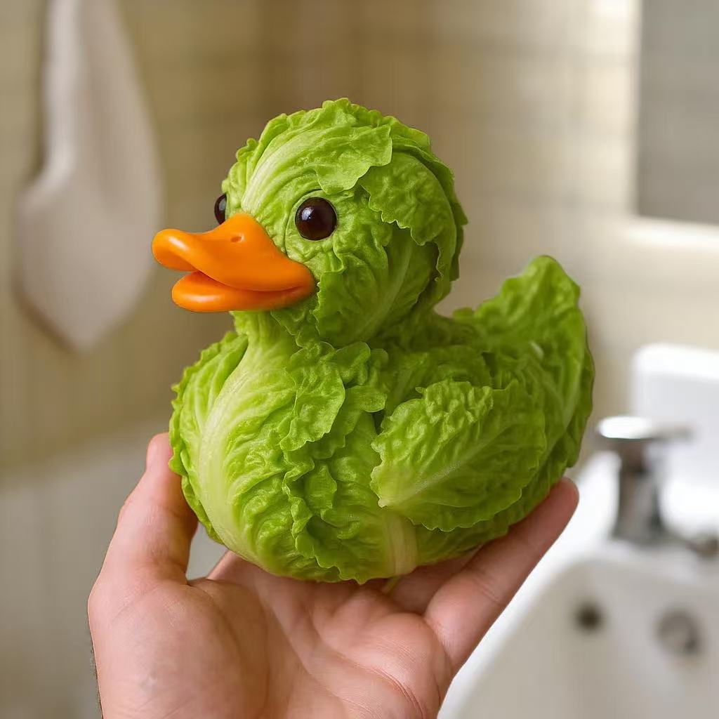 Funny Decor Rubber Duck with Sprinkles Kalsten