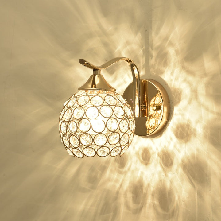Crystal Accent Wall Sconce