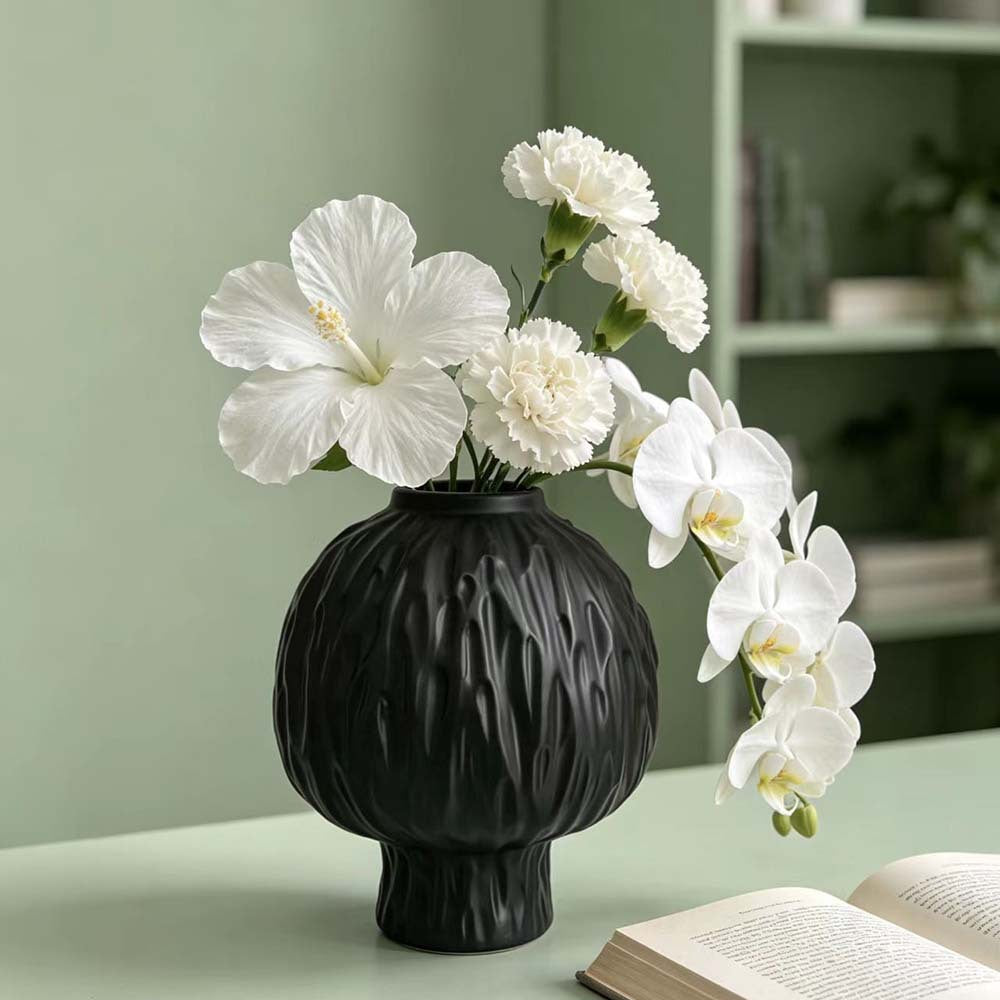 Textured Organic Shaped Decorative Vase Kalsten