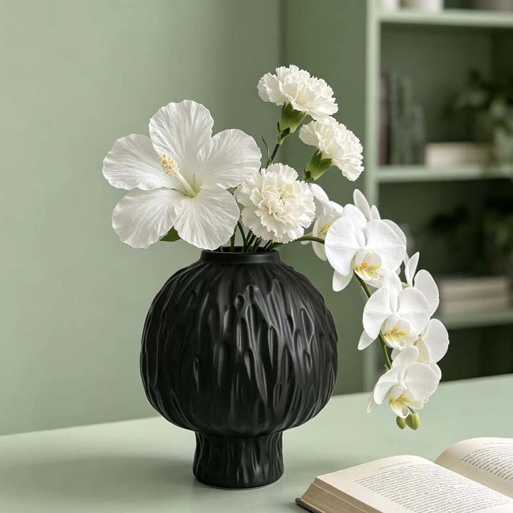 Textured Organic Shaped Decorative Vase Kalsten