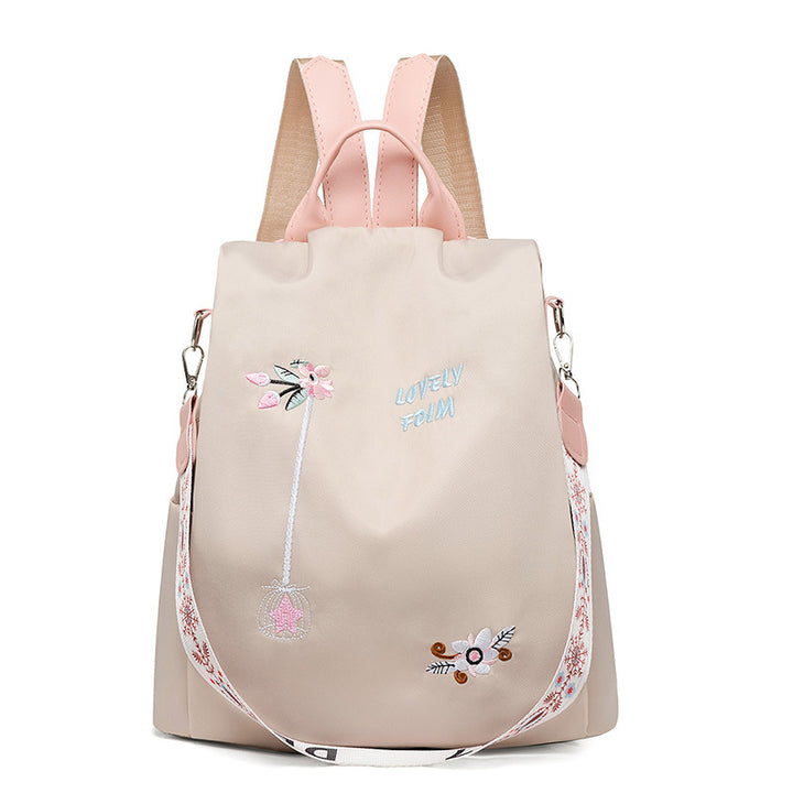 Stylish Embroidered Backpack Kalsten