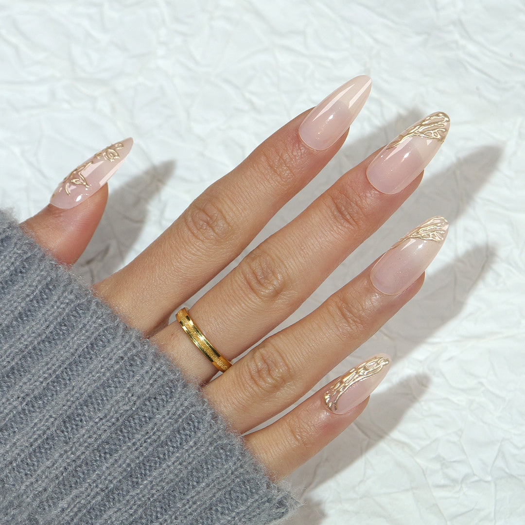 Elegant Stiletto Nail Art Kalsten