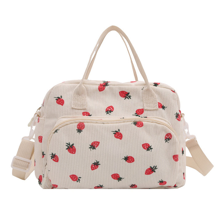 WoPlayful Strawberry Print Crossbody Bag Kalsten