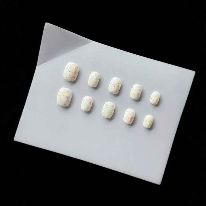 Colorful Premium Press-On Nail Art Set
