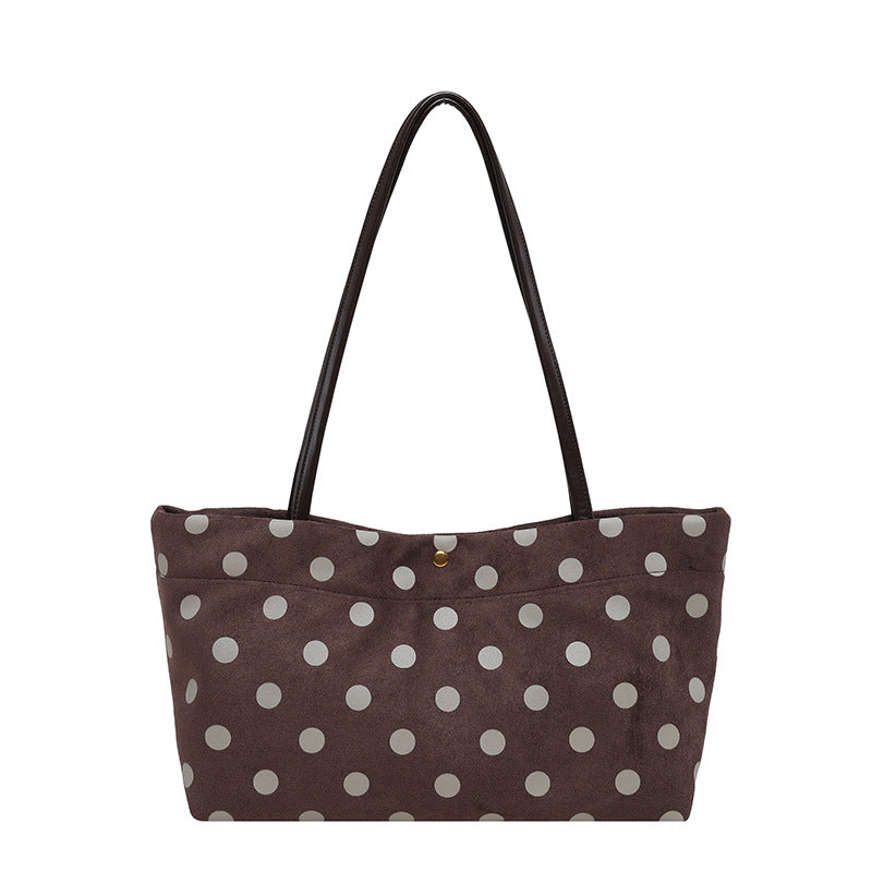 Suede Shoulder Tote Bag Kalsten