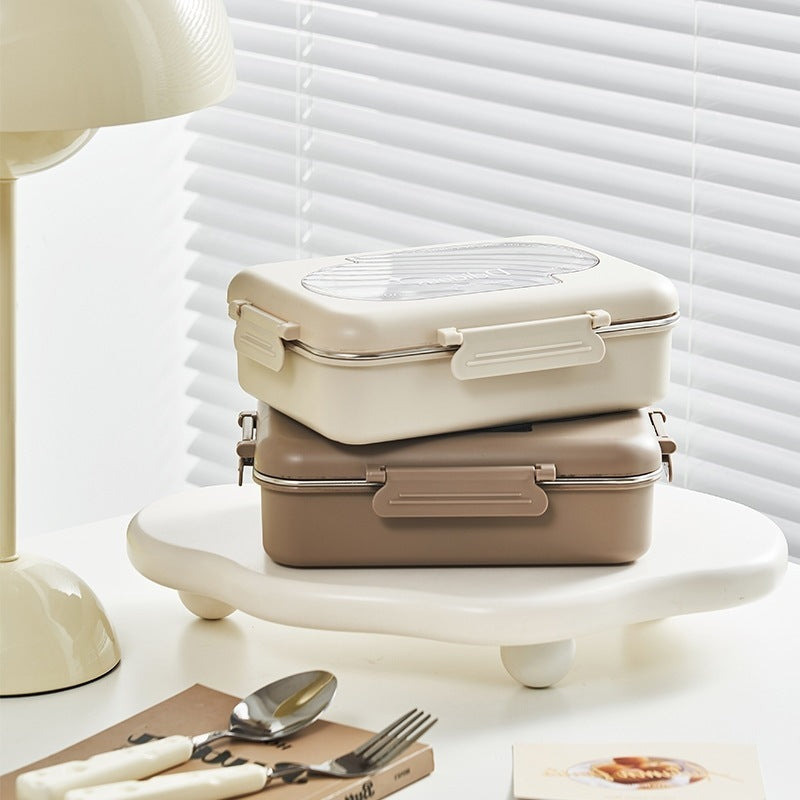 Multi-Section Stainless Steel Meal Prep Container