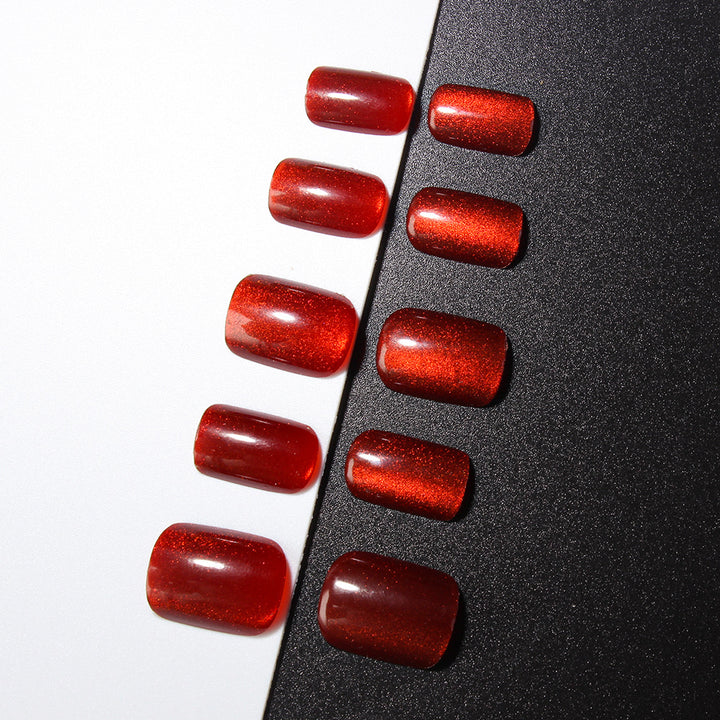 Radiant Glitter Gel Nail Design Kalsten