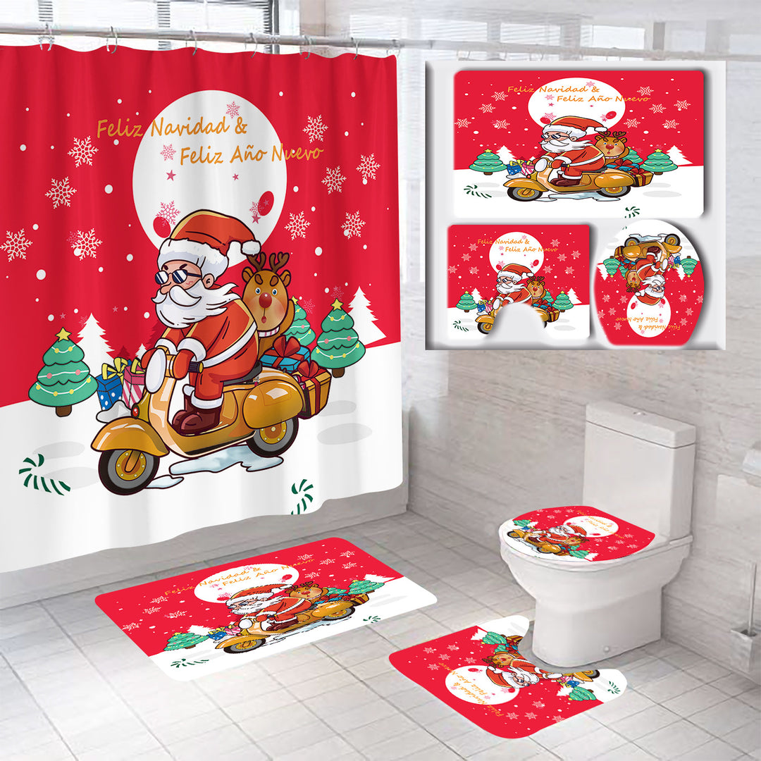 Festive Christmas Bathroom Set Kalsten