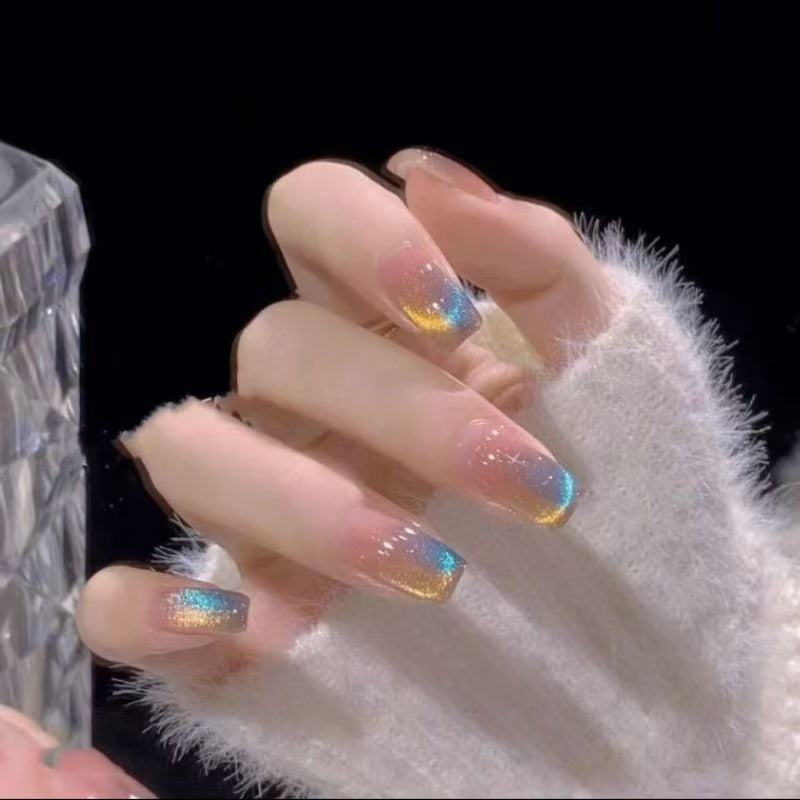 Artificial Nail Set with Modern Gradient Color Kalsten
