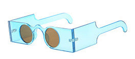 Avant-Garde Angular Frame Sunglasses Kalsten