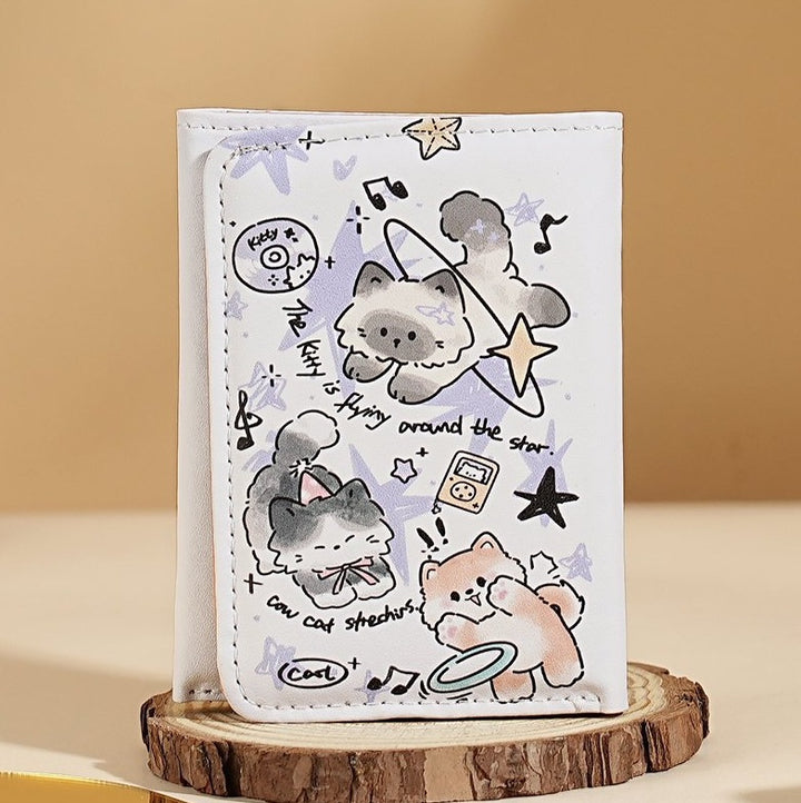 Cute Cartoon-Themed Passport Holder