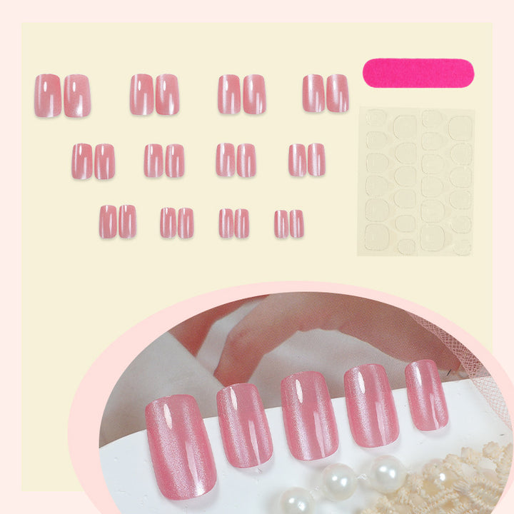 Glossy Gel Press-On Nail Set Kalsten