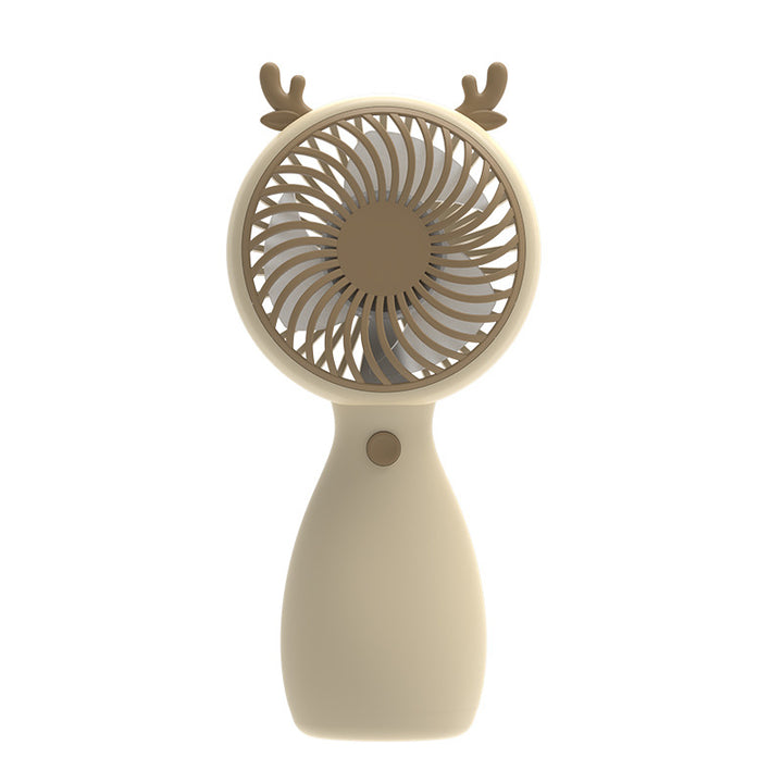 Cooling hands-free rechargeable dual bear-ear neck fan with adjustable speeds Kalsten
